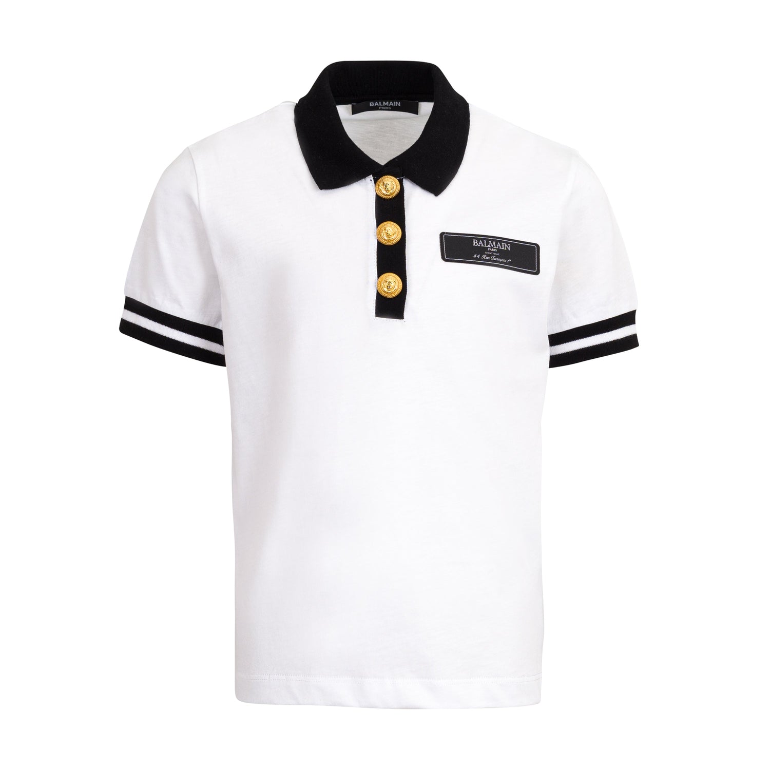 Classic Cotton Polo Shirt Balmain