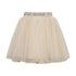 Layered Tulle Skirt with Logo-Elastic Waist for Children Balmain
