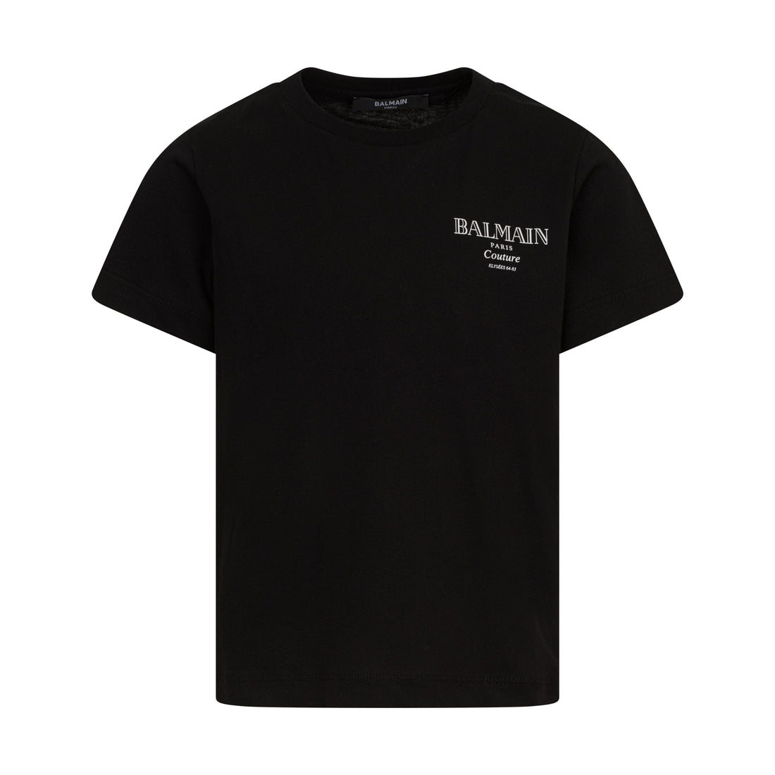 Luxury Children’s Cotton Chest-Print Tee Balmain