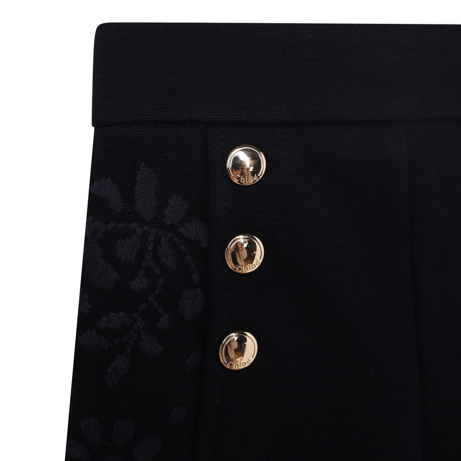 Embroidered Knitted Trousers Chloe