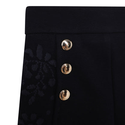 Embroidered Knitted Trousers Chloe