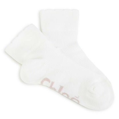 Shell Cutout Ankle Socks Chloe