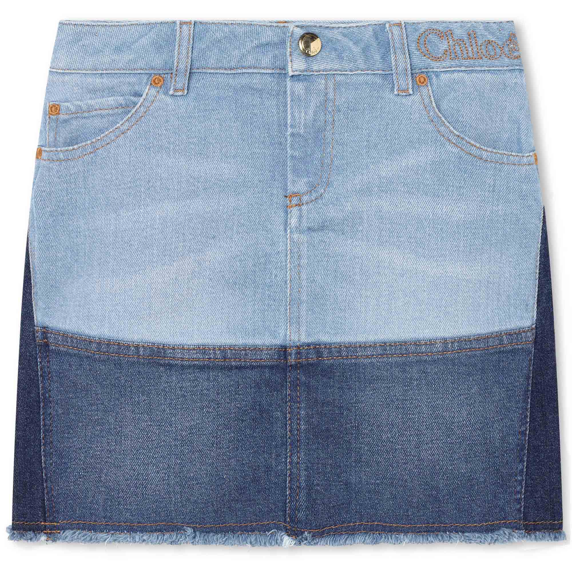 Organic Denim Skirt Chloe