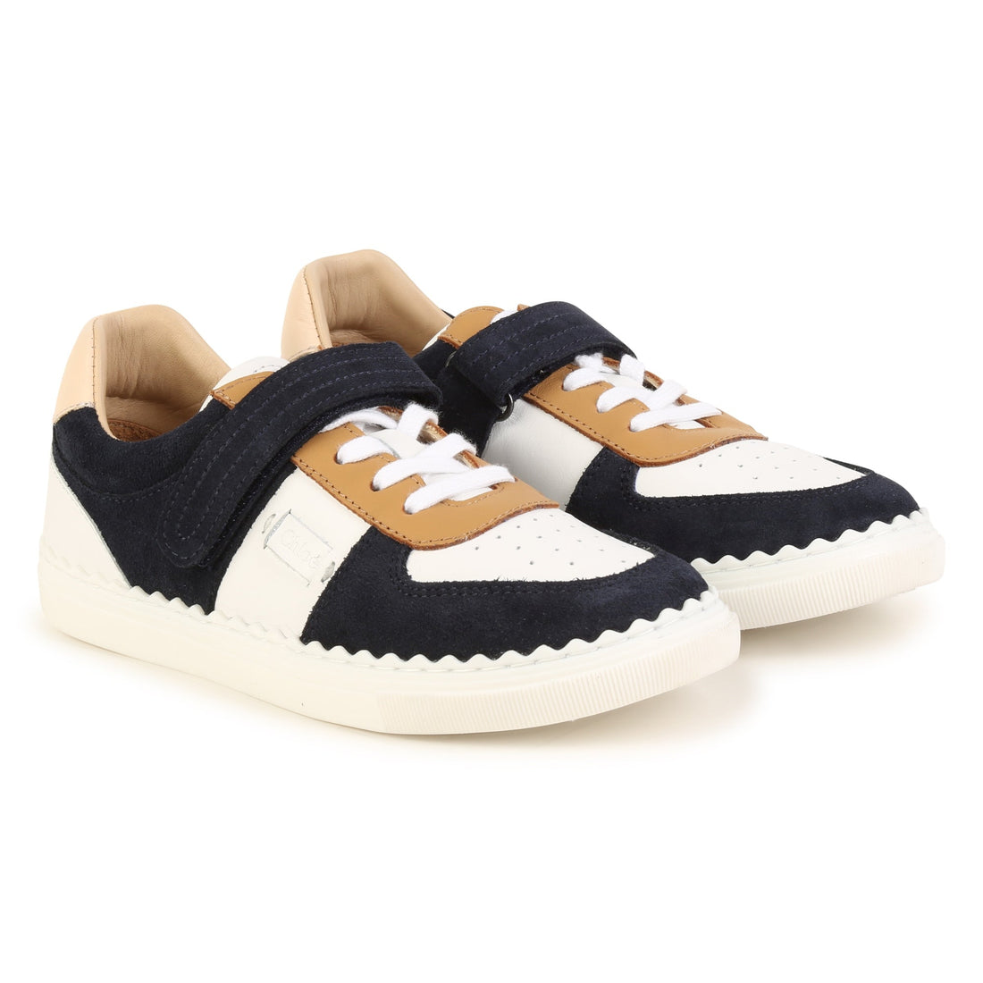 Leather Shell Trainers Chloe
