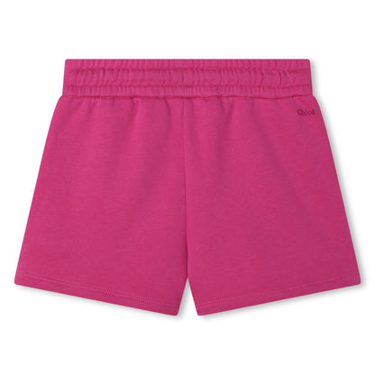 Chloé Terry Shorts with Eyelet Detailing Chloe