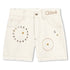 Chloé Five-Pocket Denim Shorts with Eyelet Detailing Chloe