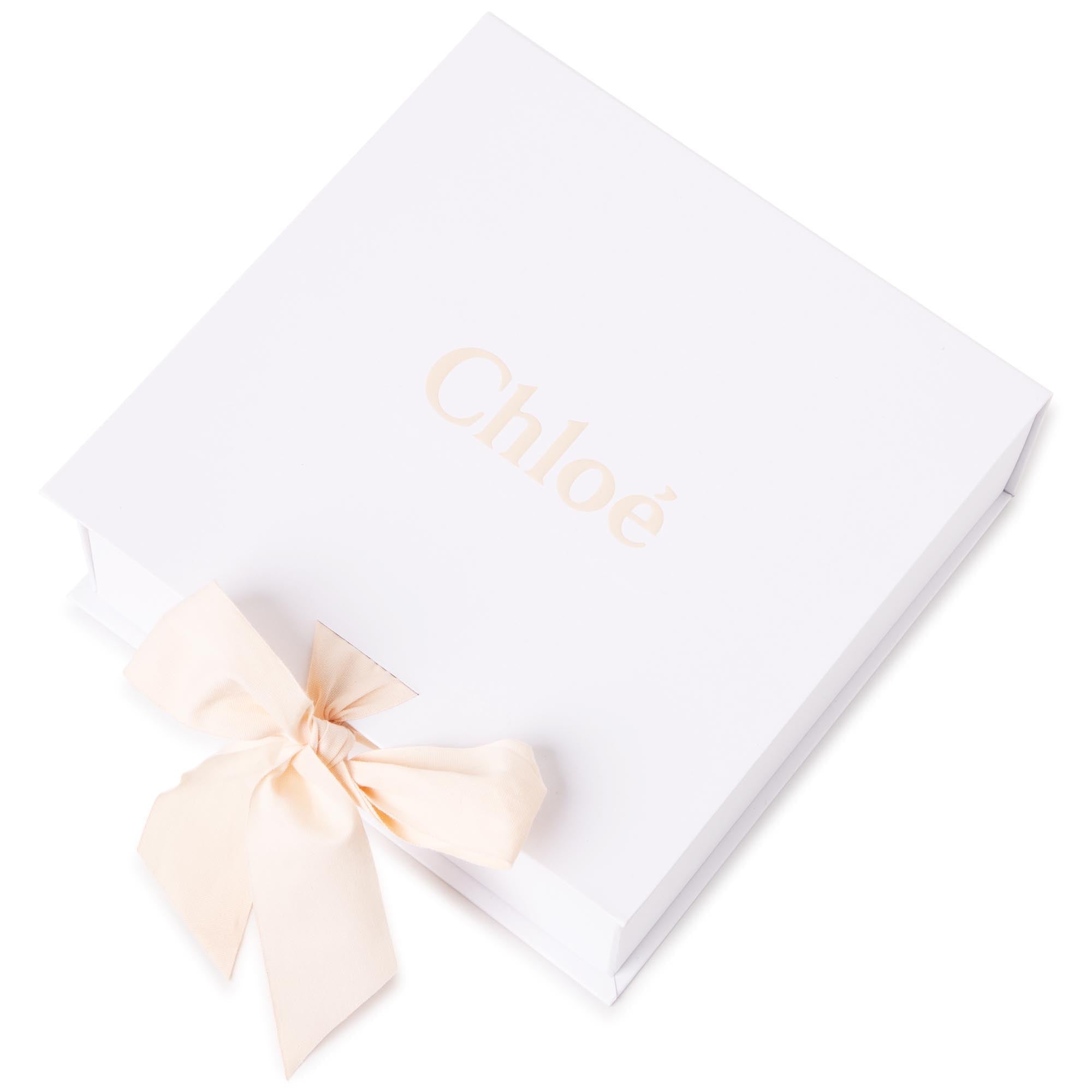 Newborn Gift Set with Pyjamas, Bib &amp; Hat Chloe