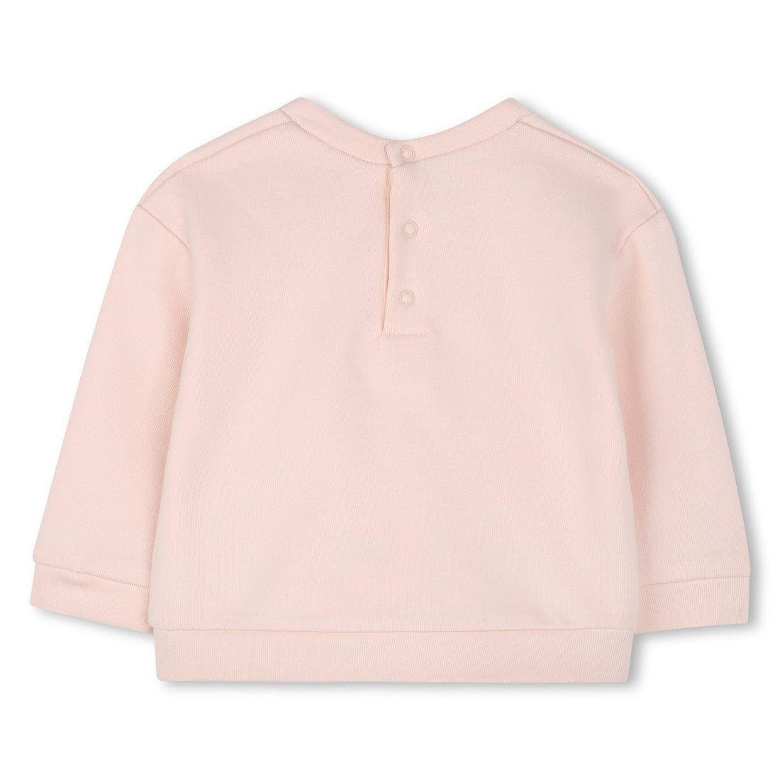 Toddler Organic Cotton Fleece Sweatshirt with Embroidered Branding Chloe