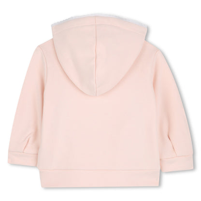Elegant Hooded Zip-Up Cardigan Chloe