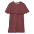 Milano Dress with Embroidered Cape and Gold Logo Plate Chloe