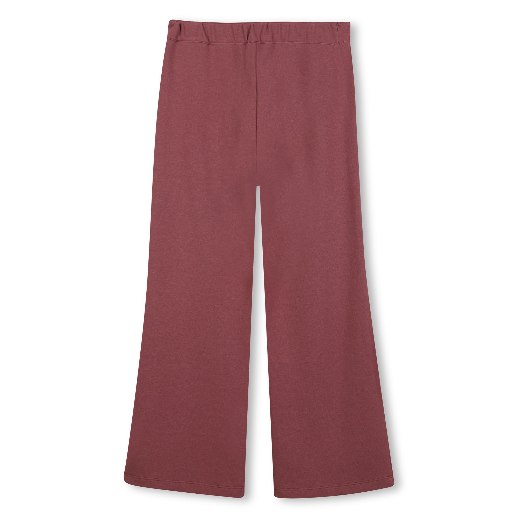 Milano Trousers with Elasticated Waist and Gold Chain Logo Detail Chloe