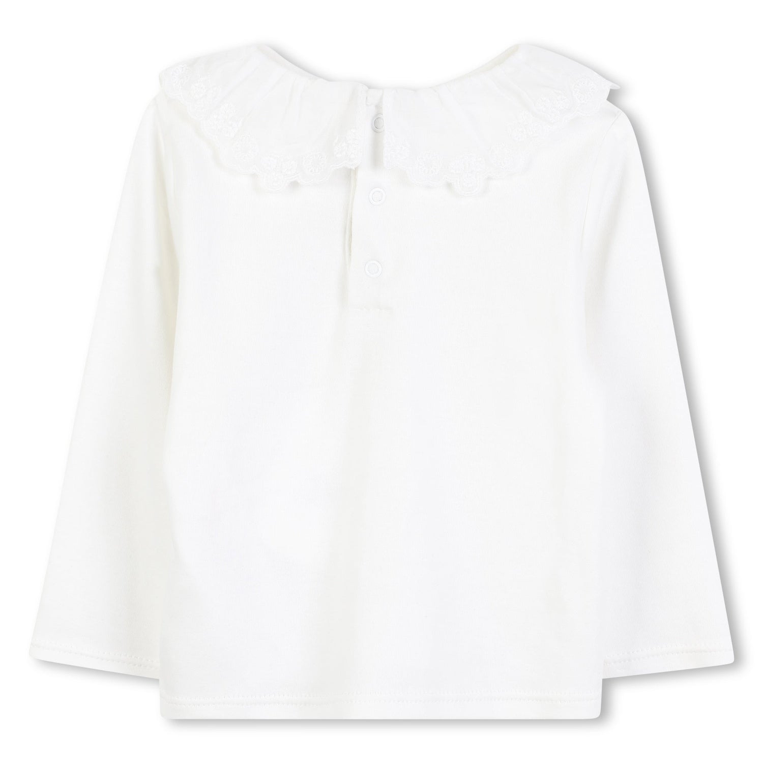 Black Velvet Pinafore Dress with White Top Two Piece Set Chloé