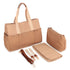 Multi-Pocket Canvas Changing Bag with Matching Accessories Chloe