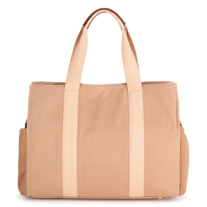 Multi-Pocket Canvas Changing Bag with Matching Accessories Chloe