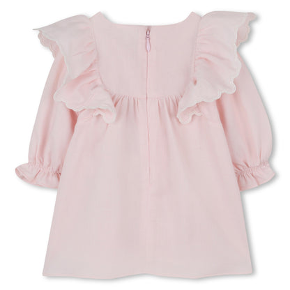 Organic Cotton Baby Dress and Leggings Set with Embroidered Detailing Chloe