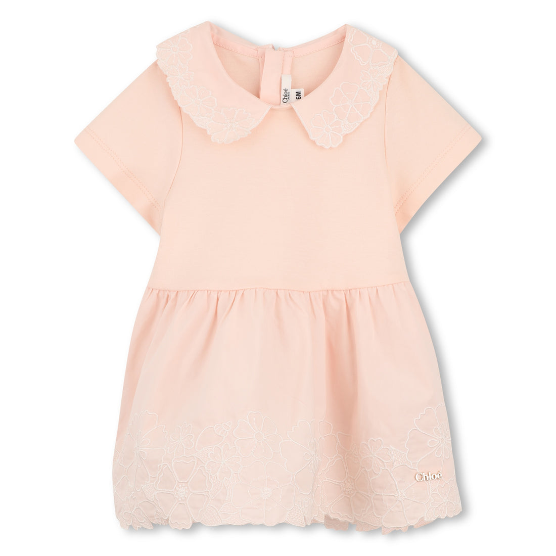 Organic Cotton 2-in-1 Embroidered Dress Chloe