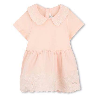 Organic Cotton 2-in-1 Embroidered Dress Chloe