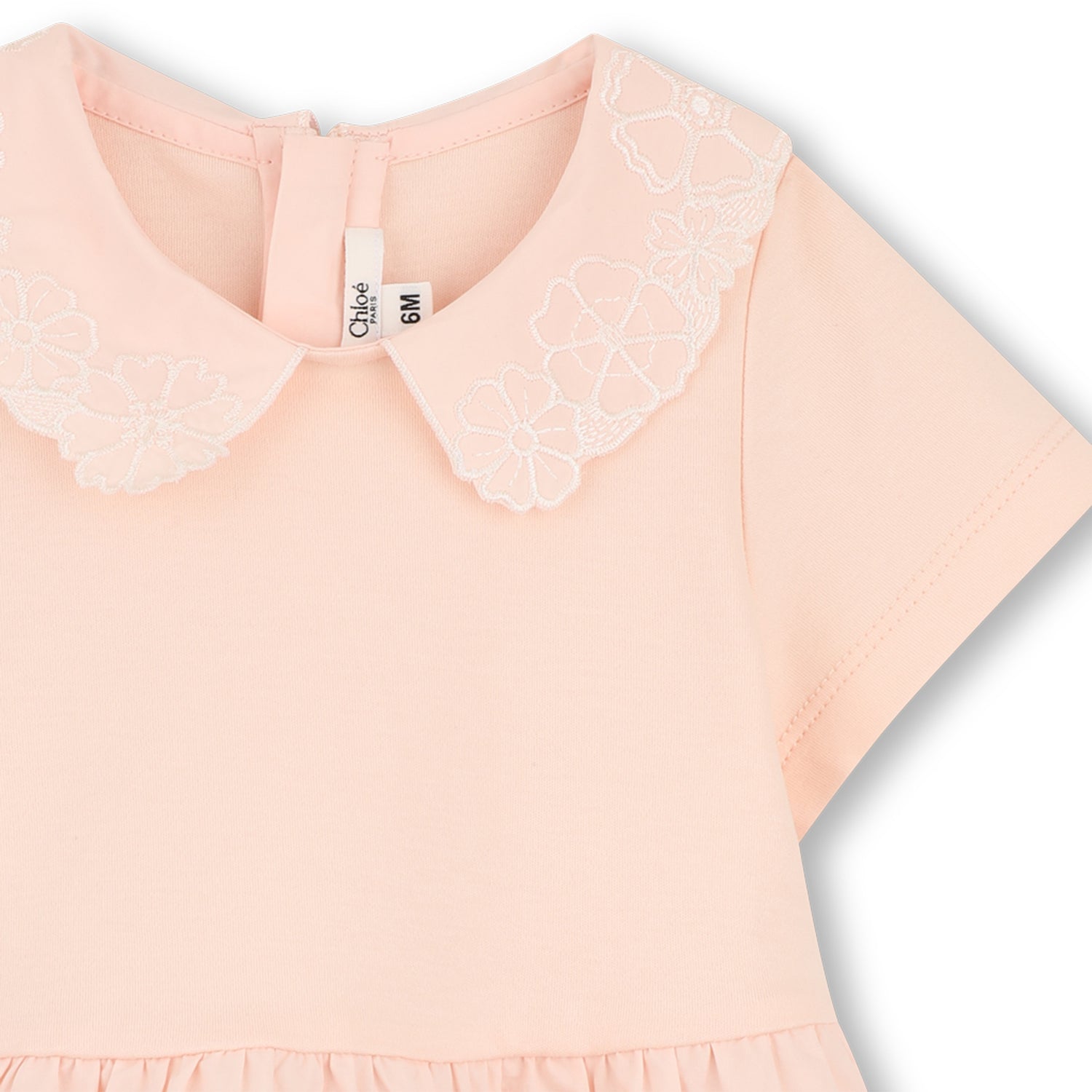 Organic Cotton 2-in-1 Embroidered Dress Chloe