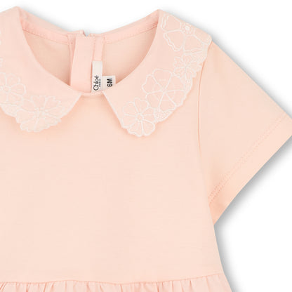 Organic Cotton 2-in-1 Embroidered Dress Chloe