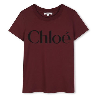 Chloé T-Shirt - Dark Plum (C21301)