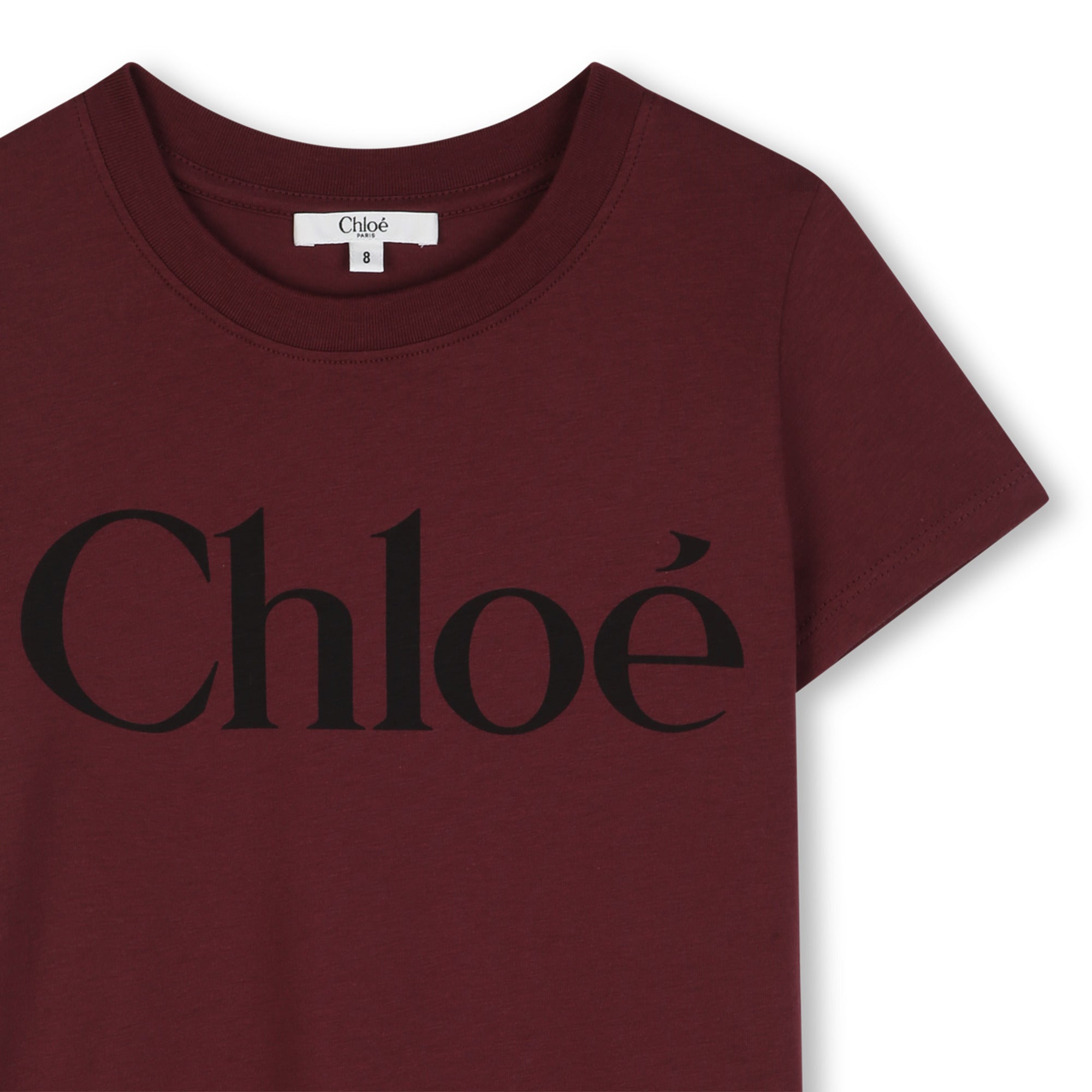 Chloé T-Shirt - Dark Plum (C21301)