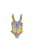 Sultanahmet Summer Kids Babylocked One Piece With Tie Shoulder Camilla