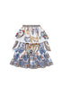 The Pottery Parlour Kids Layered Ruffle Maxi Skirt Schoolsoutdesignerkidswear