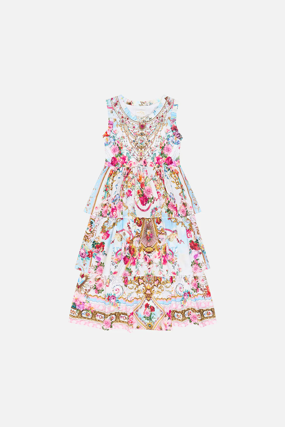 Torero Libertine Kids Tank Maxi Dress With Woven Layered Skirt Camilla