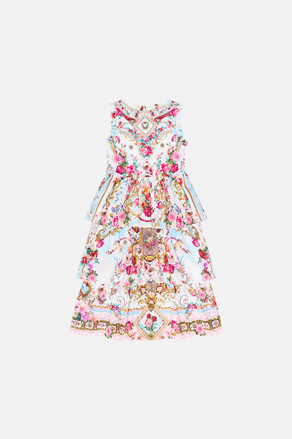 Torero Libertine Kids Tank Maxi Dress With Woven Layered Skirt Camilla