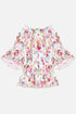 Torero Libertine Kids Off Shoulder Shirred Waist Mini Dress Camilla