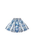 The Porcelain Parlour Kids Gathered A Line Midi Skirt Camilla