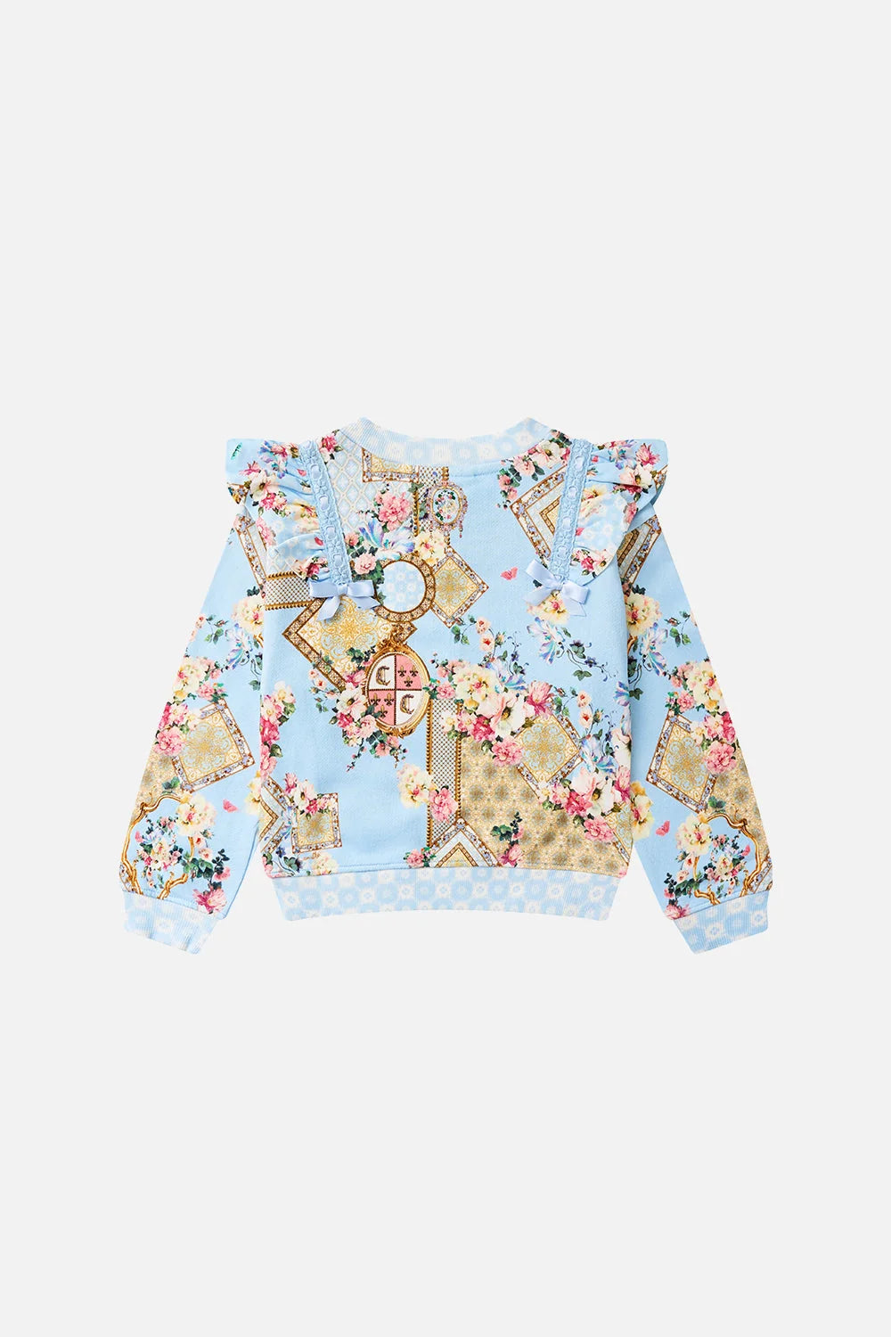 Sisi Society Kids Frill And Bow Jumper Camilla