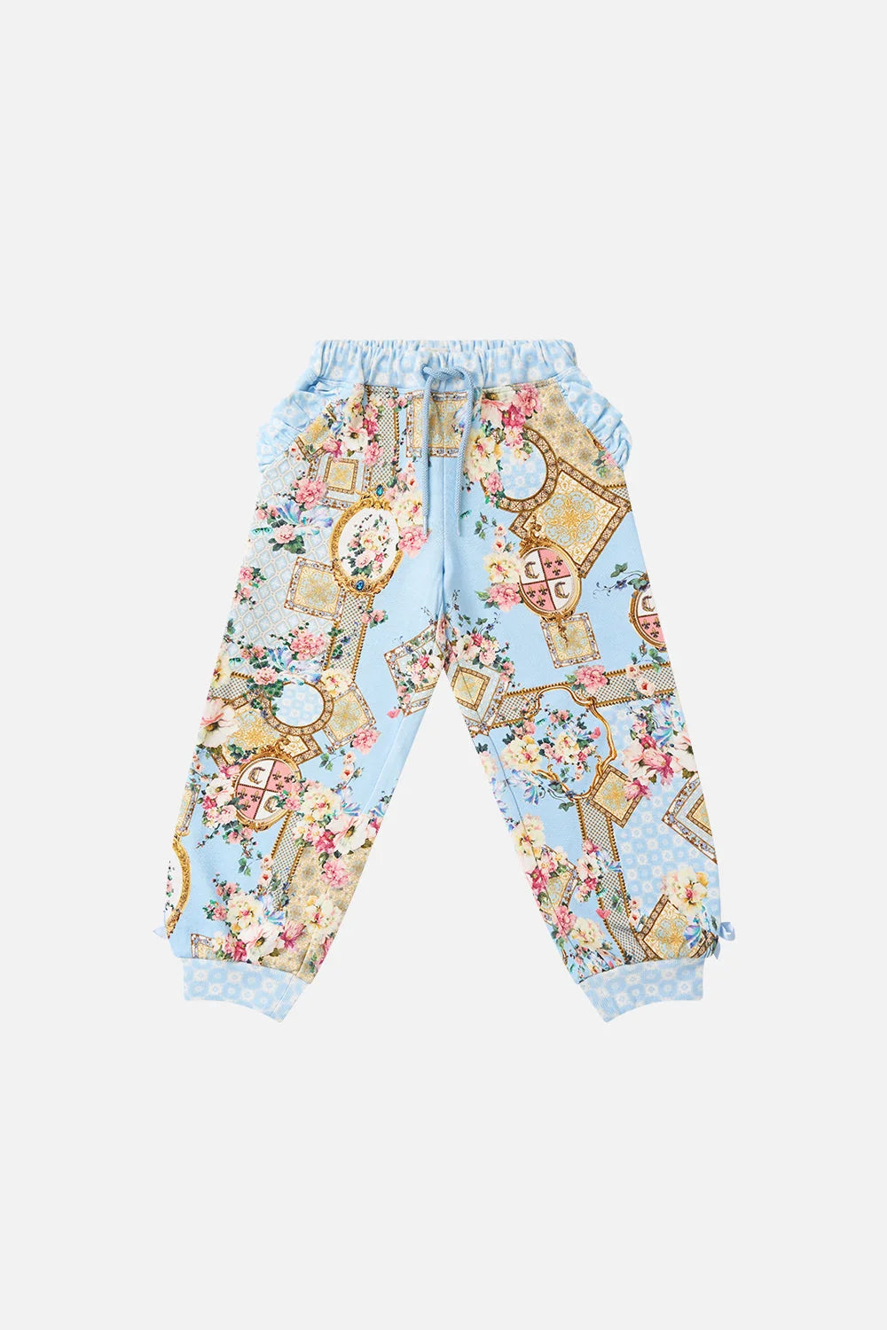 Sisi Society Kids Frill Track Pant With Bows Camilla
