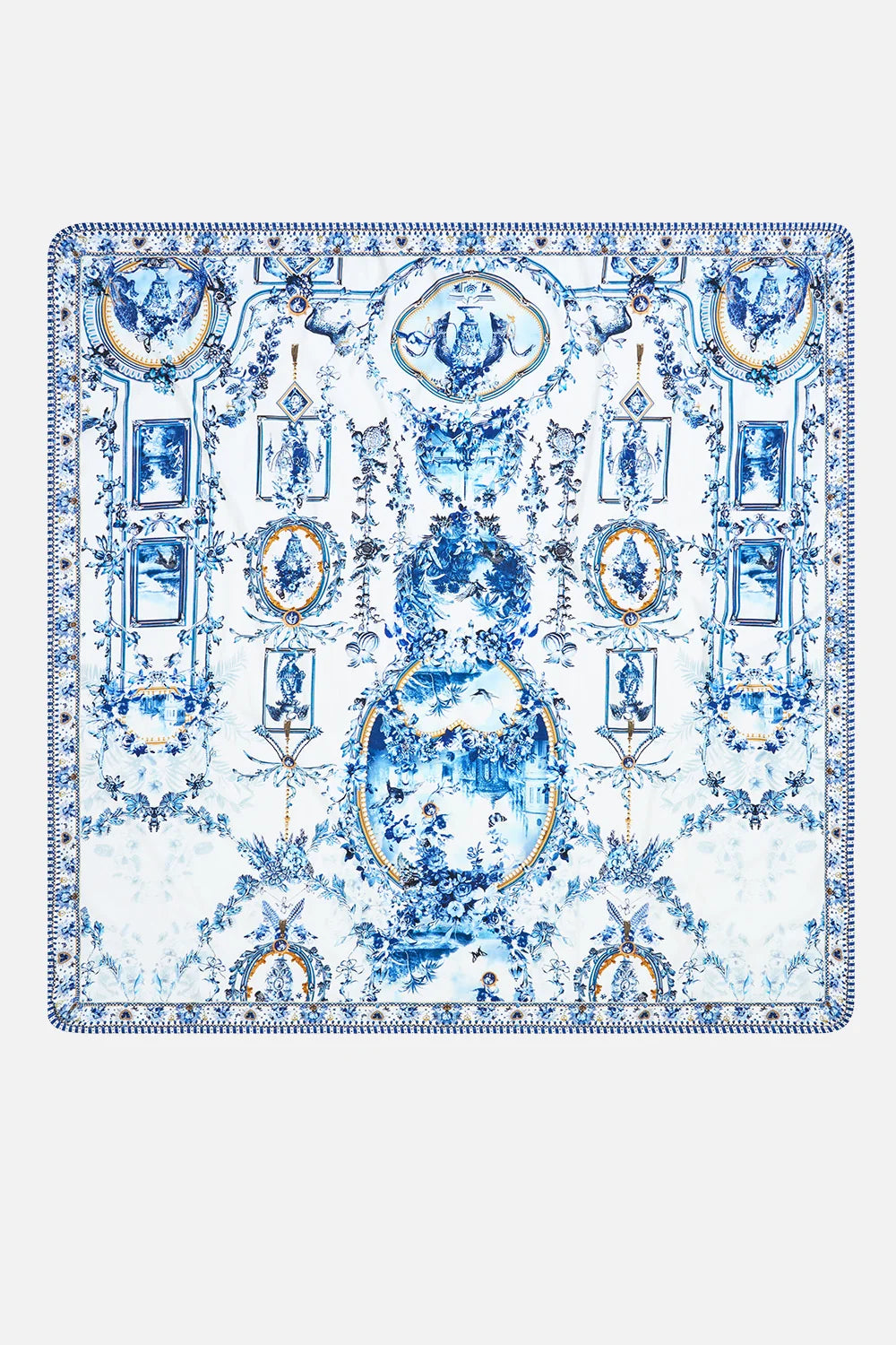 The Porcelain Parlour Babies Square Blanket Camilla