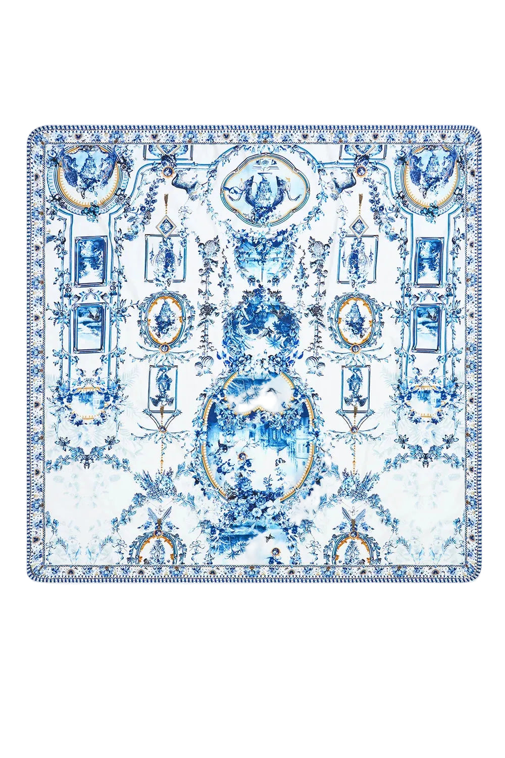 The Porcelain Parlour Babies Square Blanket Camilla