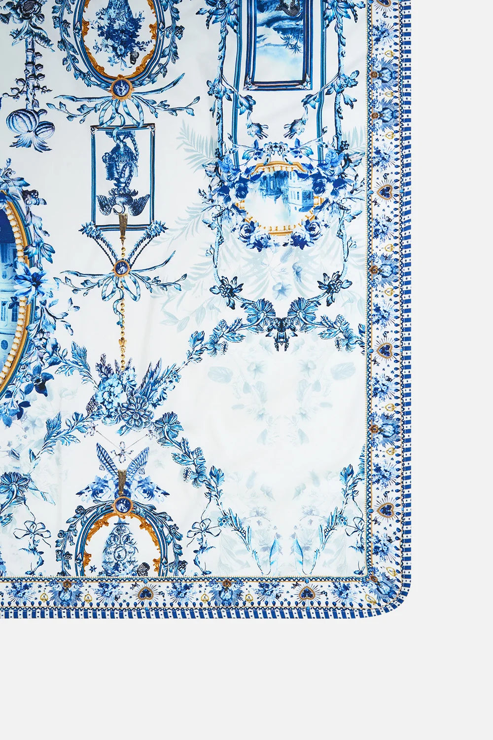 The Porcelain Parlour Babies Square Blanket Camilla