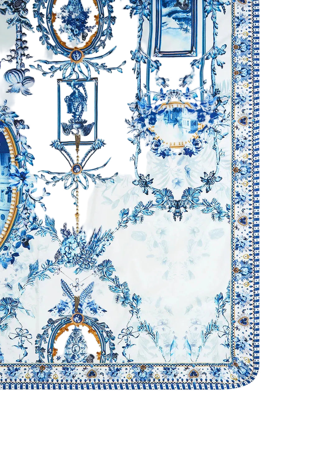 The Porcelain Parlour Babies Square Blanket Camilla