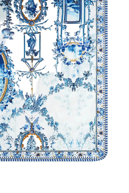 The Porcelain Parlour Babies Square Blanket Camilla
