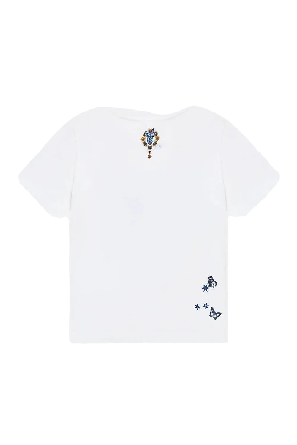 The Porcelain Parlour Kids Short Sleeve Classic Tee Camilla