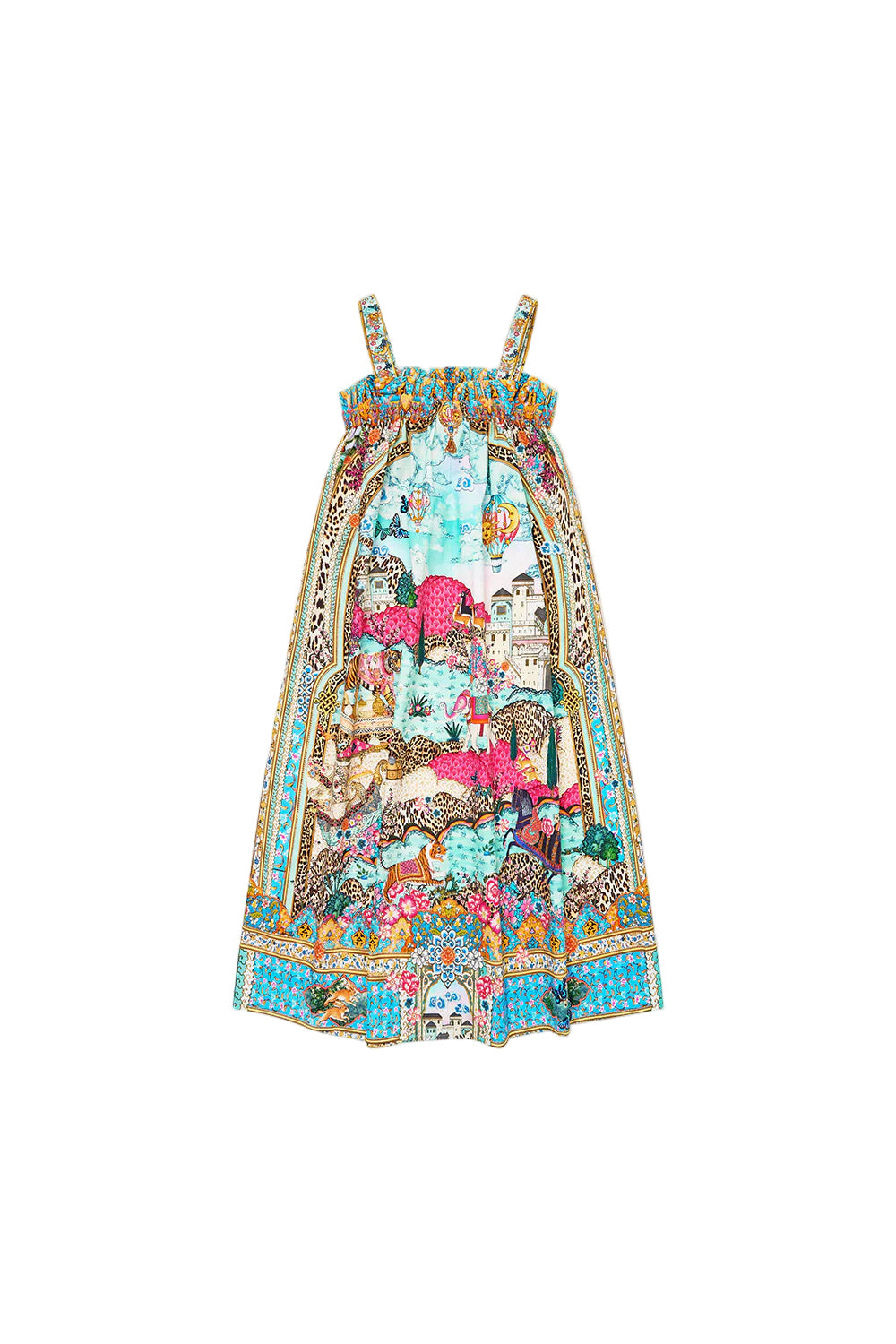 Miniature Moments Kids Wide Strap Maxi Sun Dress Camilla