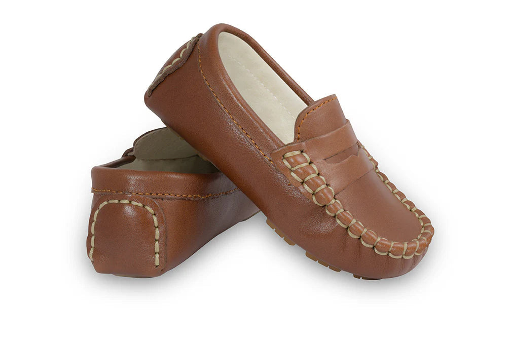 Verona Brown Loafers Oscars For Kids