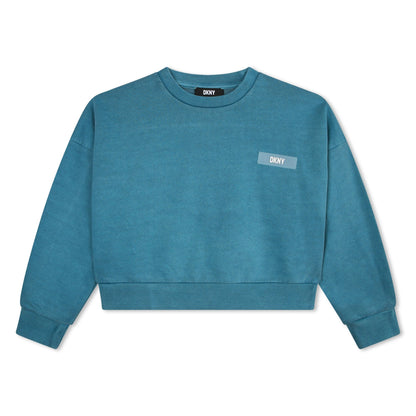 Dyed French Terry Sweatshirt DKNY