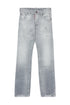 Light Wash Stretch Denim Jeans for Kids Dsquared Kid