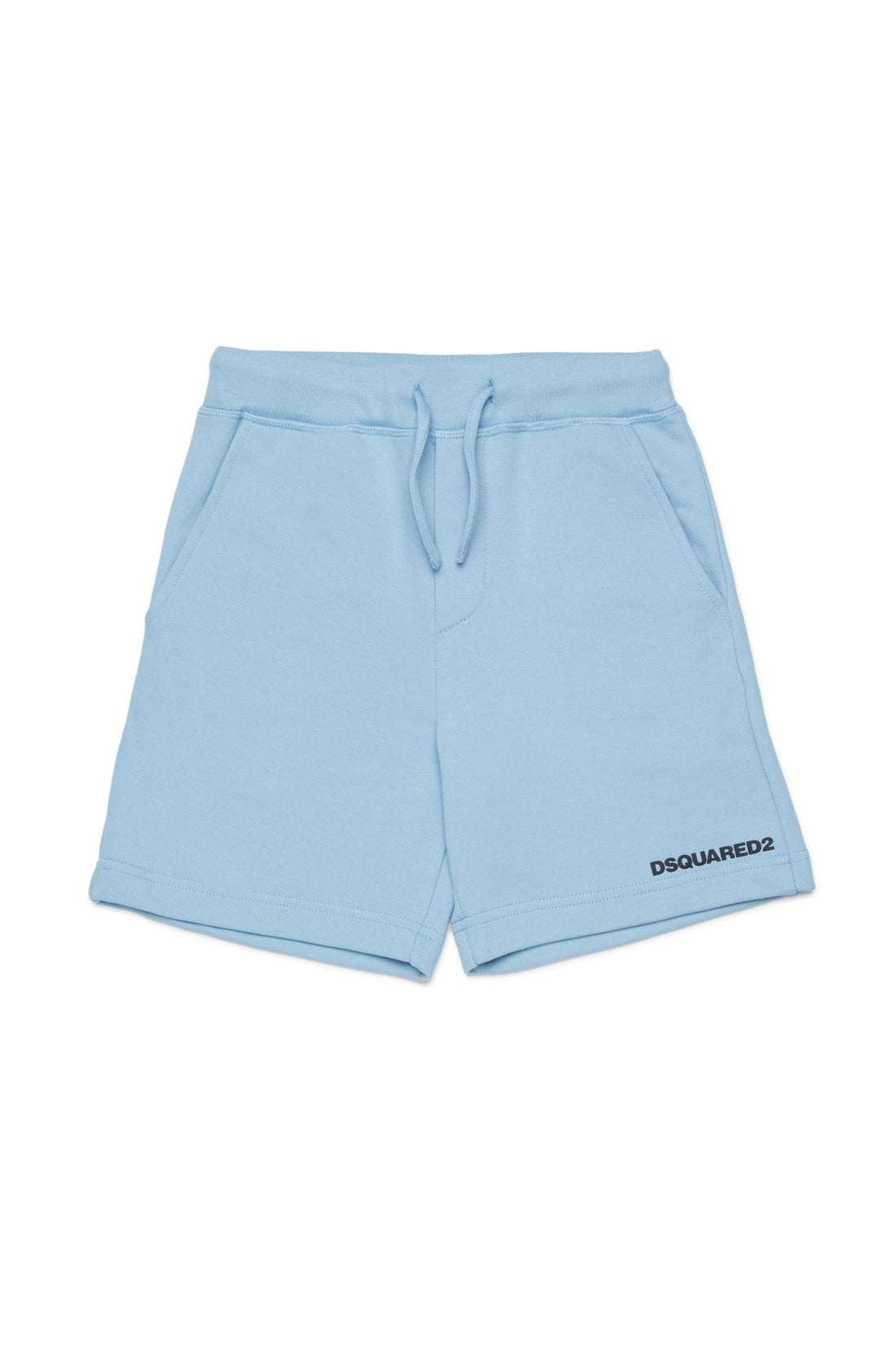 Cotton Jersey Shorts for Kids Dsquared Kid