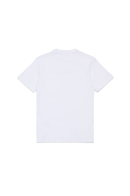 Cotton Slouch Fit T-Shirt for Kids Dsquared Kid