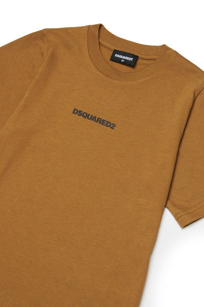 Cotton Slouch Fit T-Shirt for Kids Dsquared Kid