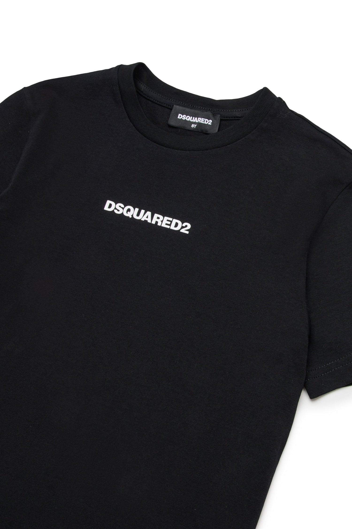 Cotton Slouch Fit T-Shirt for Kids Dsquared Kid
