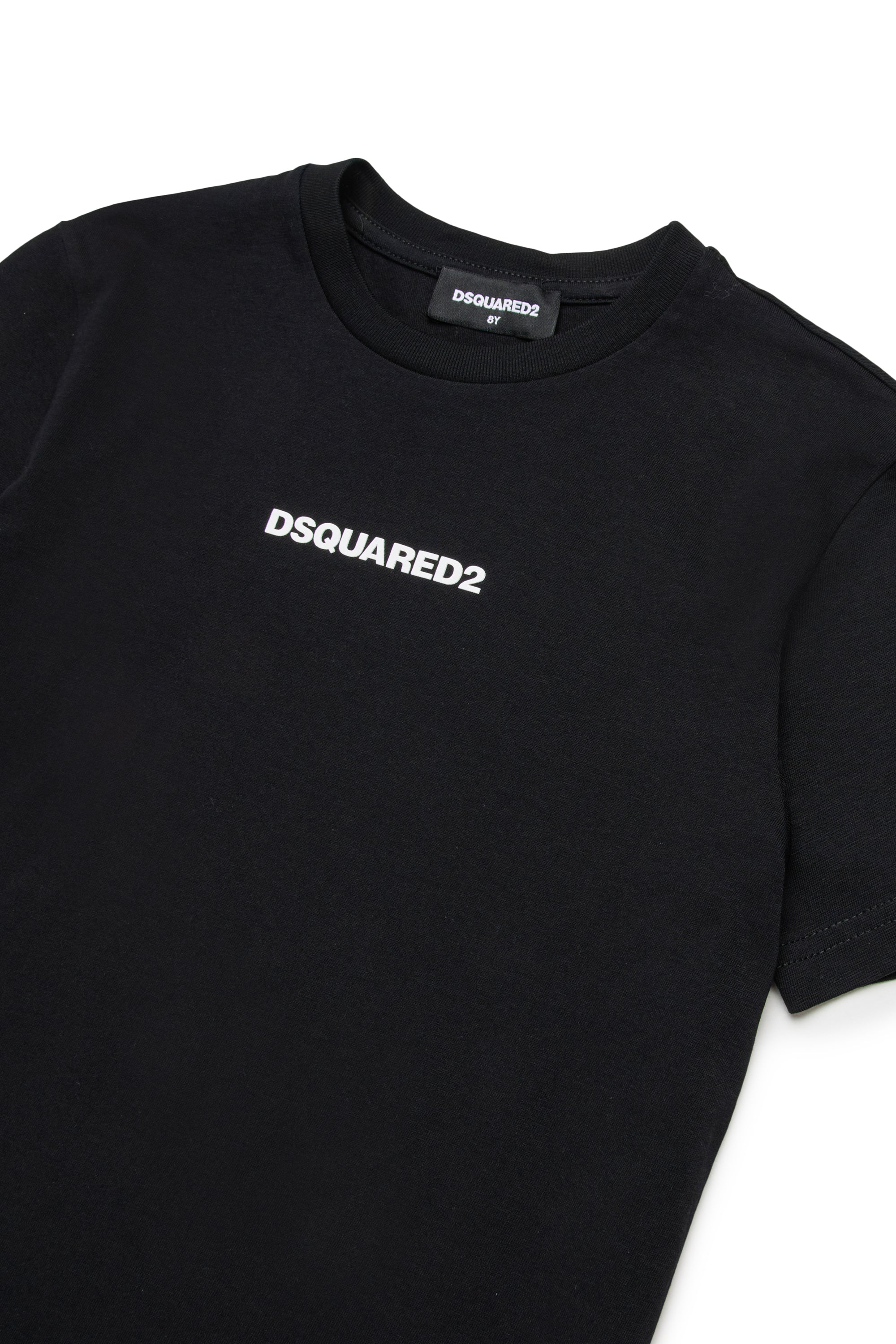 Cotton Slouch Fit T-Shirt for Kids Dsquared Kid