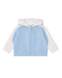 Two-Tone Zip-Up Hoodie Emporio Armani