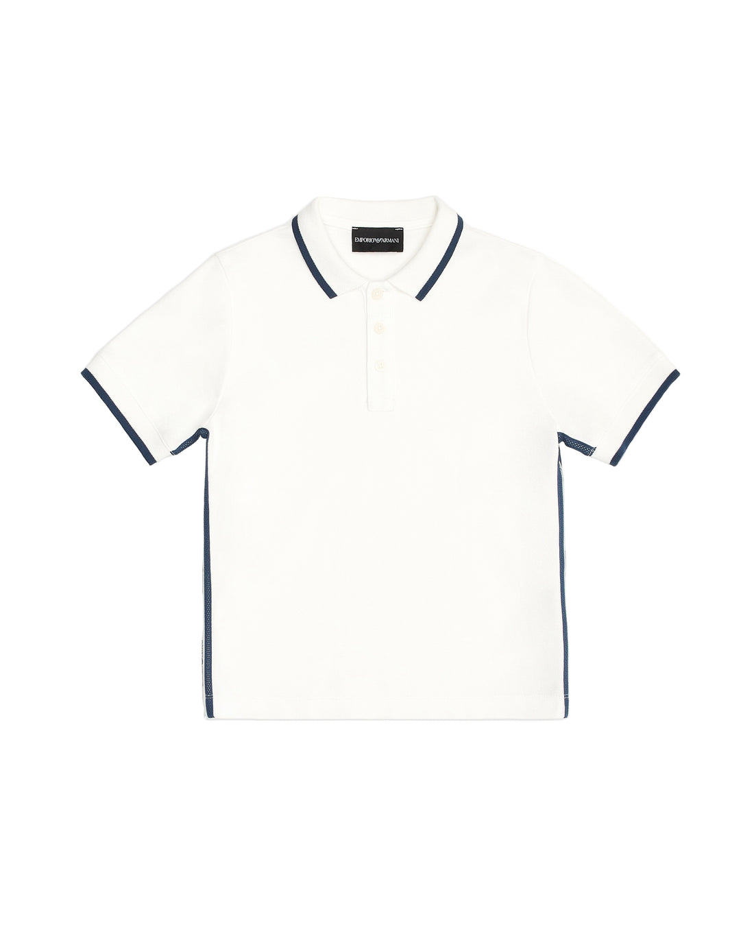 Classic Polo Shirt with Contrast Trim Emporio Armani